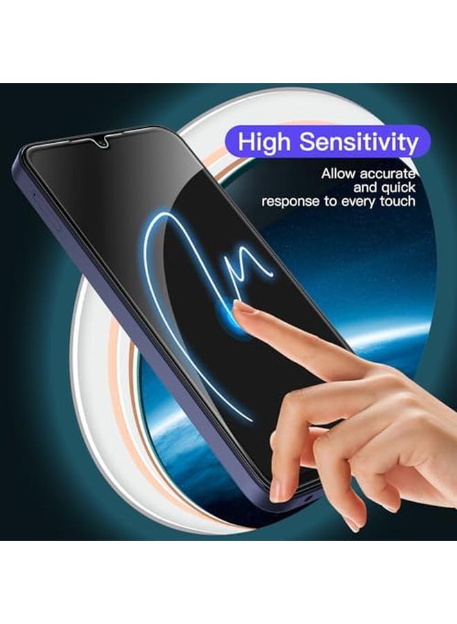 جي تيك واقي شاشة لهاتف سامسونج جالاكسي A25 5G مقاس 6.5 بوصة 9H زجاج مقوى مضاد للخدش عالي الوضوح، عبوة من 3 قطع - Image 5