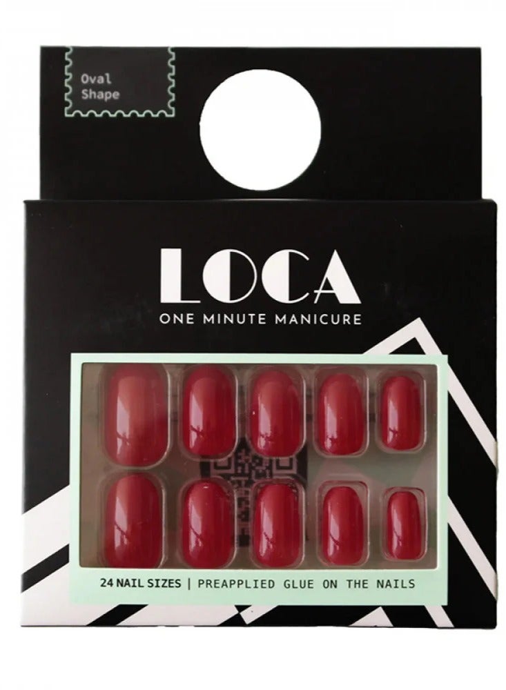 لوكا أظافر صناعية لصق ذاتي ناتشورال #8 - Image 1