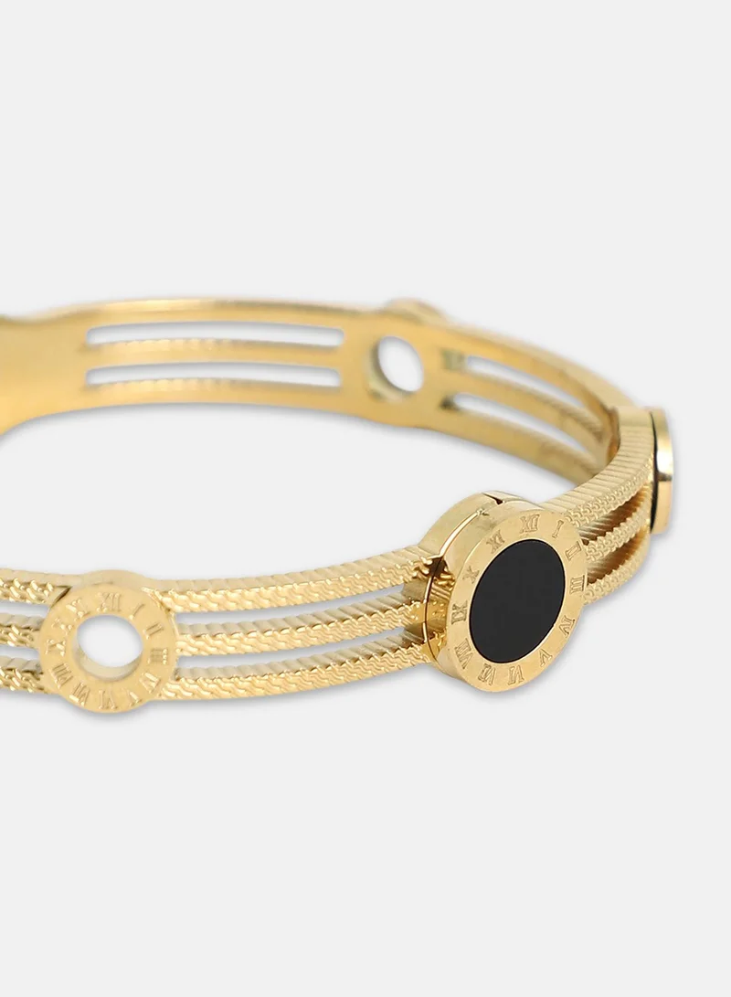 SOHI Roman-Orb Bangle Artificial Bracelet Jewellery