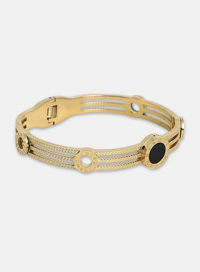 SOHI Roman-Orb Bangle Artificial Bracelet Jewellery