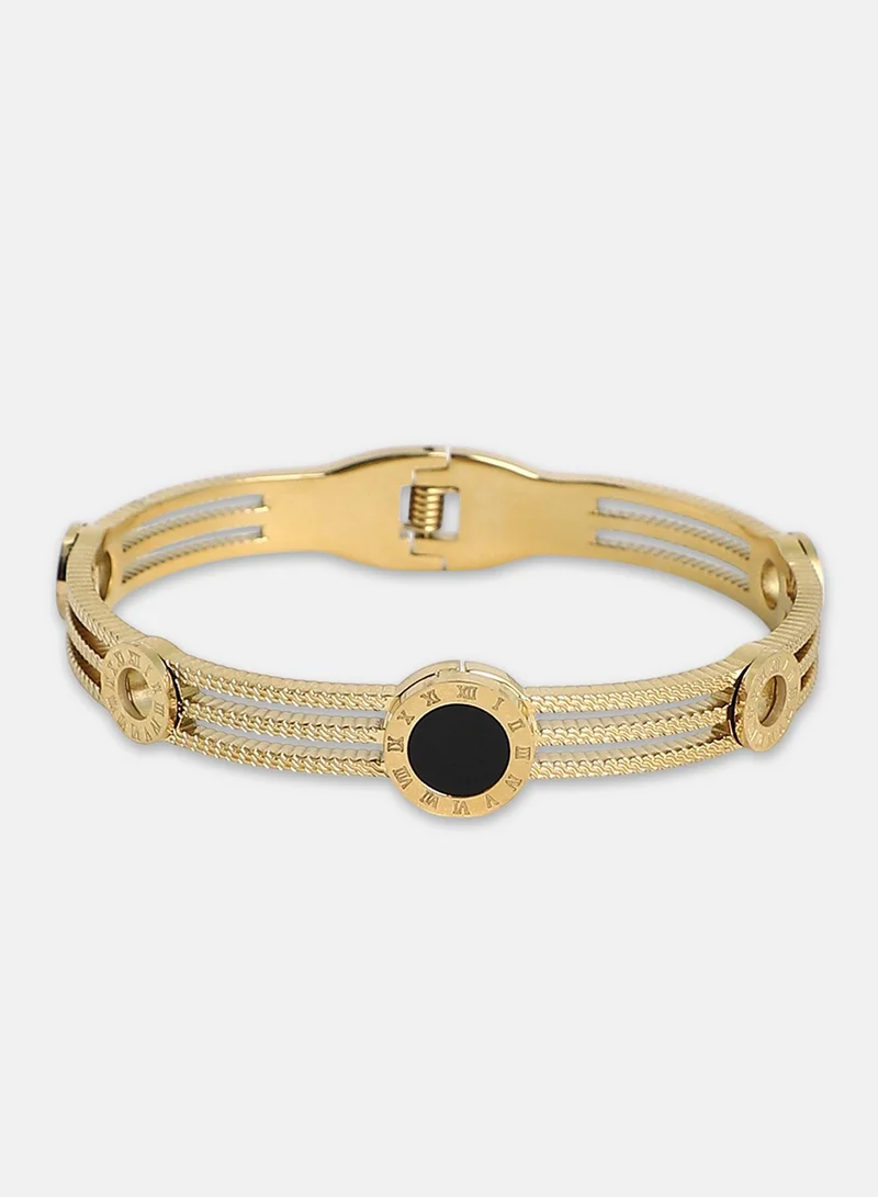 SOHI Roman-Orb Bangle Artificial Bracelet Jewellery