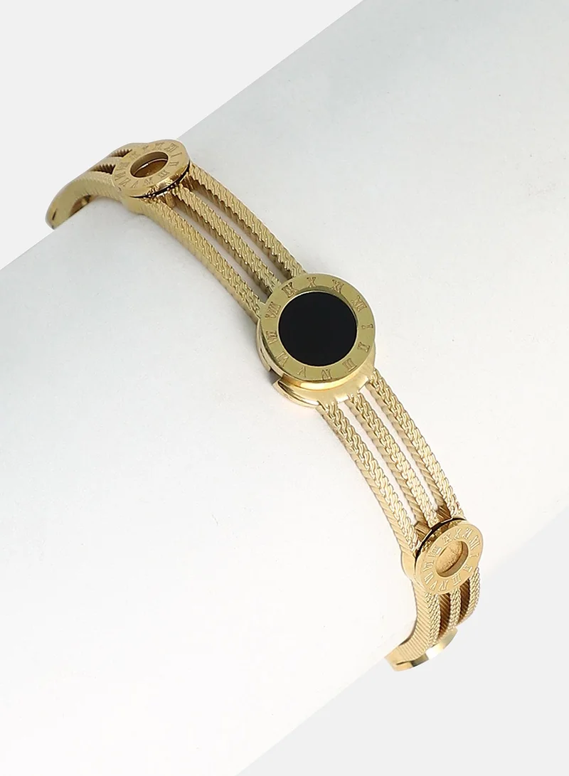 SOHI Roman-Orb Bangle Artificial Bracelet Jewellery