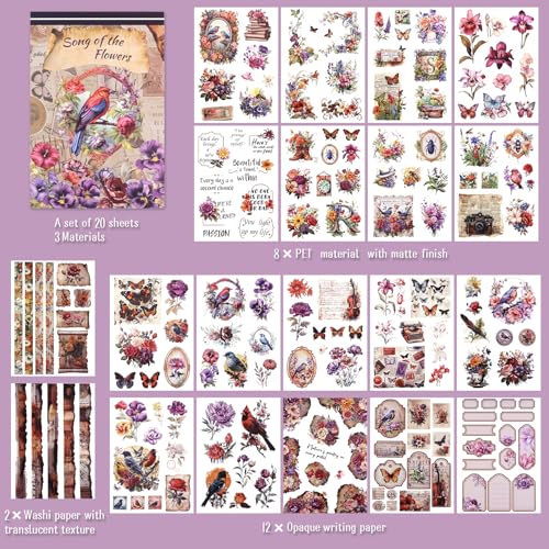 Dizdkizd - Libro de recortes de 5 temas (púrpura) - Image 2