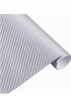 Excefore 2PCS Carbon Fiber Vinyl Wrap for Cars DIY Sheet Roll Film Sticker Decal Adhesive Auto 3D Decoration Car Motorcycle Interior Exterior  - Image 5