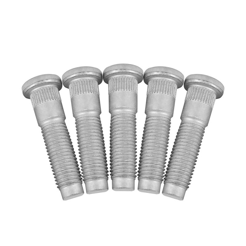 Mysttoo 5PCS M12x15 Wheel Studs Lug Stud Bolt 132mm Knurl Compatible with Jaguar SType FType XE XF XFR XJ XJ8 XJR XK XKR Vanden Plas X350 X358 C2S50885 XR853331 - Image 3