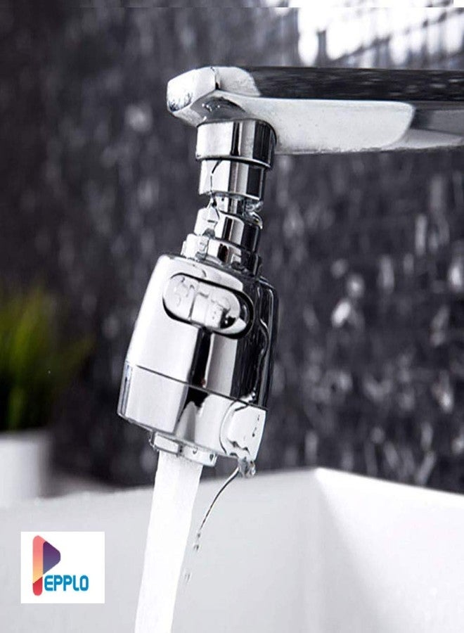 pepplo Faucet Tap Head 180 Degree Swivel Sprayer Water Saving Faucet for Kitchen Aerator Fit on 18mm - 22mm - Image 5