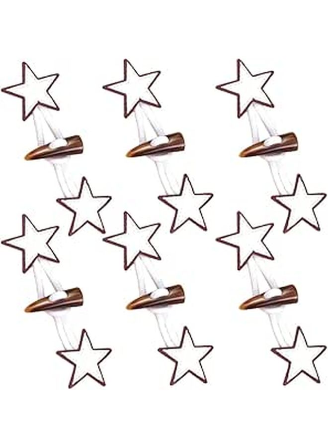 Leather Toggle Buttons 6 Pairs Horn Coat Clothes Replacement Sewing Craft Supplies - Image 1