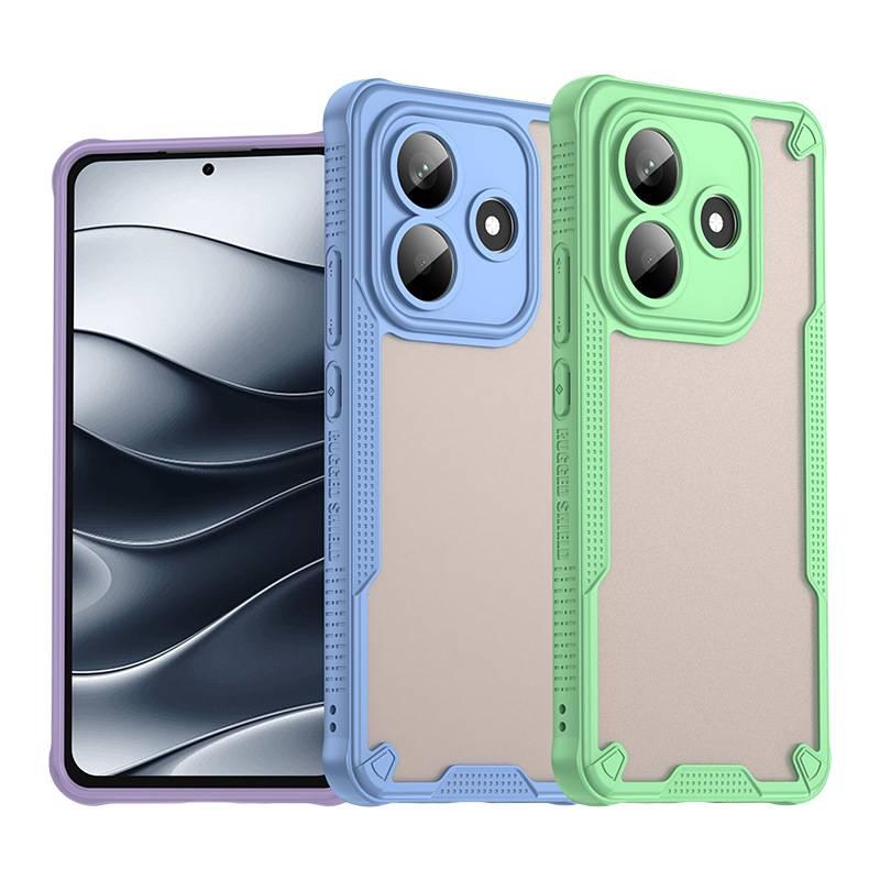 MS TPU Protective Case for Redmi Note 14 with Shockproof and Drop Protection plus Shockproof plus Full Coverage plus Scratch Resistant in Blue - Image 2