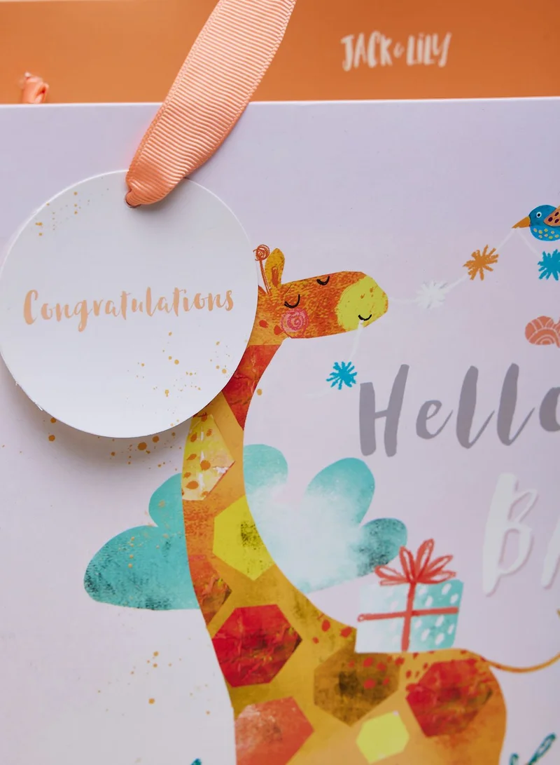 Belly Button Hello Baby Shopper Bag