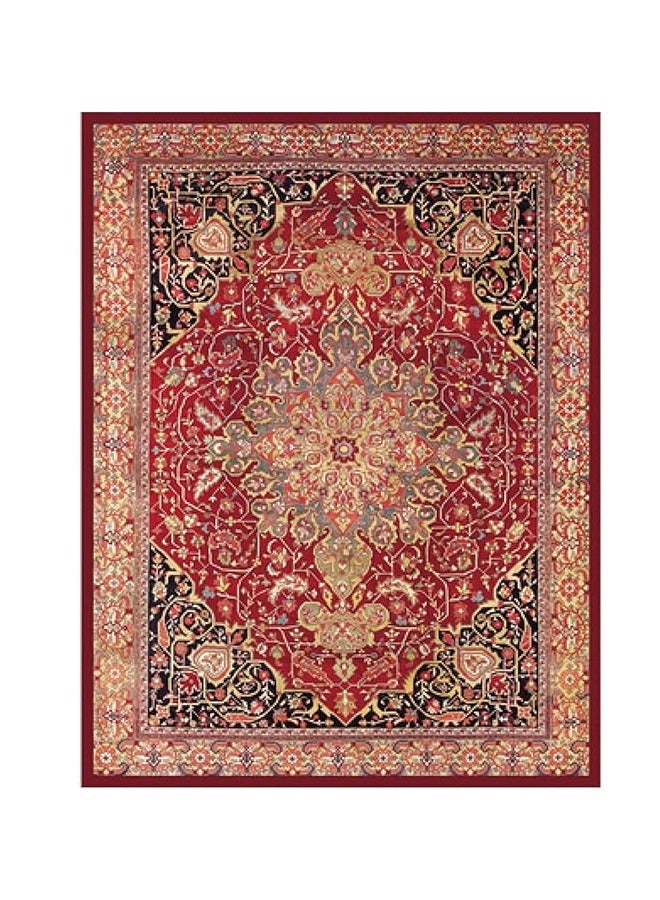 American Style Anti Slip Rugs Soft Modern Carpets 140X200 CM (Drop Plastic Crystal Velvet)