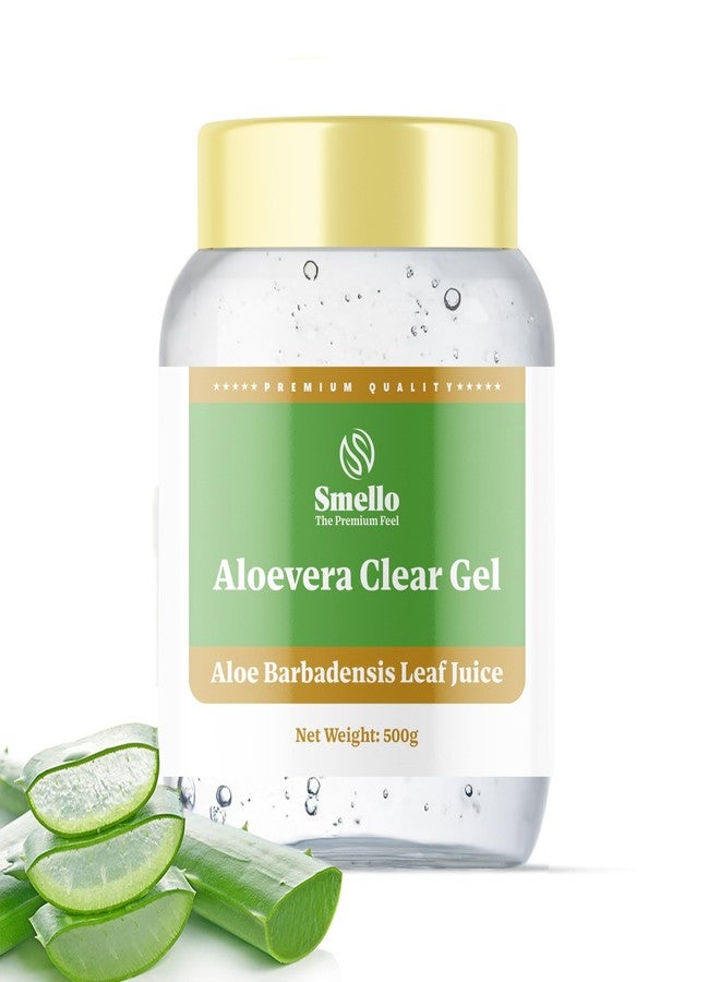 Smello's Aloevera Clear Gel - 500gm (AD 102) - Image 5