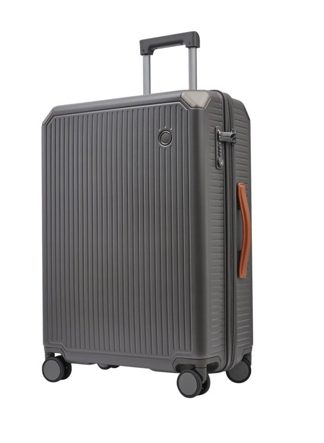 Echolac - Shogun 56cm 4 Double Wheel Cabin Luggage Trolley Grey - Image 1
