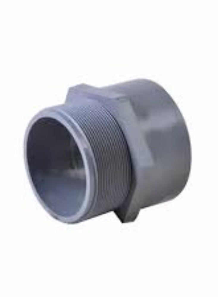 KNP KNP MTA PVC Pipe Fitting (2 Inch) is a robust and reliable component used in various plumbing and piping applications.  - Image 2