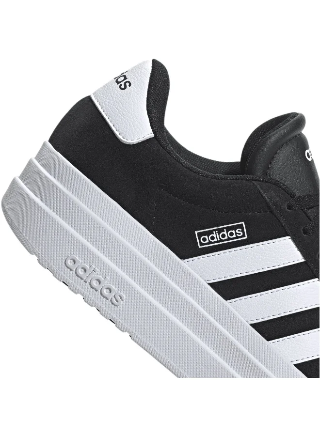 Adidas Vl Court Bold Black Sportswear Shoes For Women 3.5