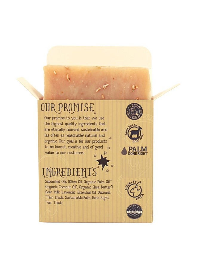 Varina Organic Lavender Oatmeal Bar Soap Gentle Cleansing For Sensitive Skin Herbal And Mint 3 Pack Experience Healthy And Glowing Skin - Image 4