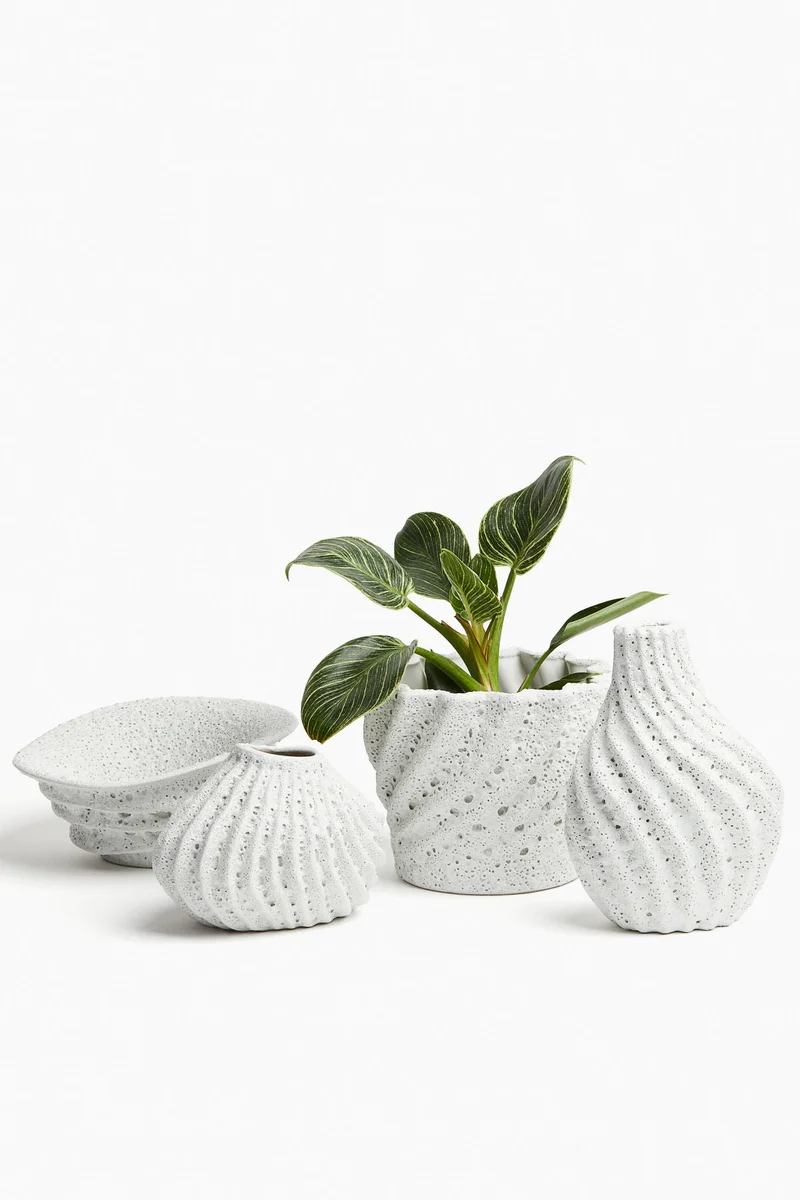 H&M Stoneware vase