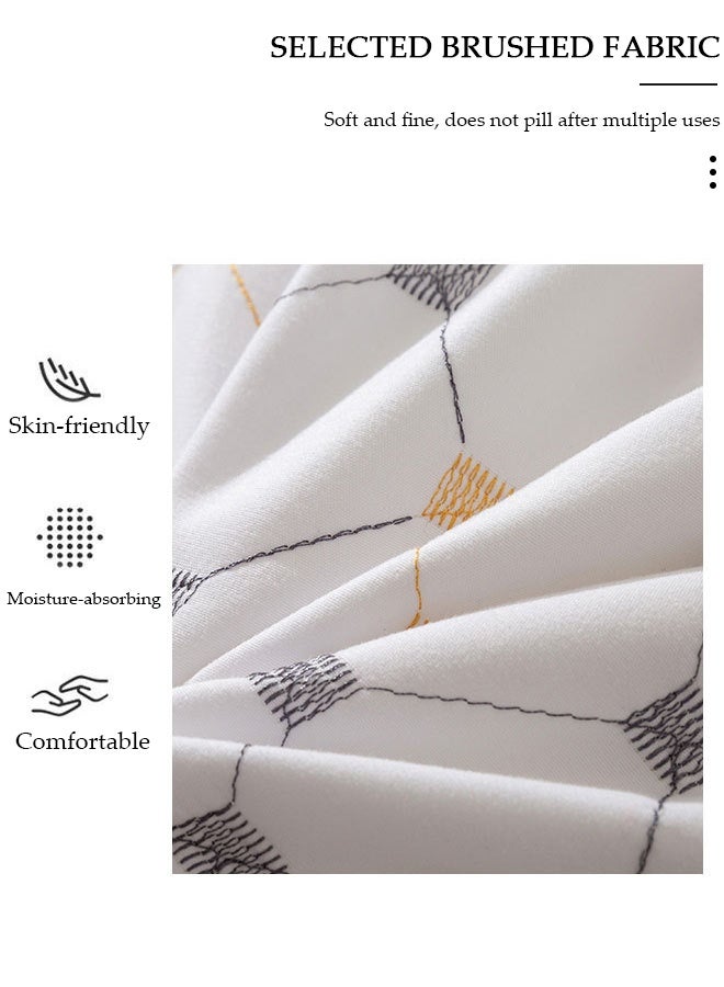 DUNISO Simple and Fashion Starry Sky Quilted Bed Pillows Comfortable Super Soft Fluffy Filled Pillows with Double-sides for Sleeping for Sofa,Bed,Hotel (2 Pack) - Image 4