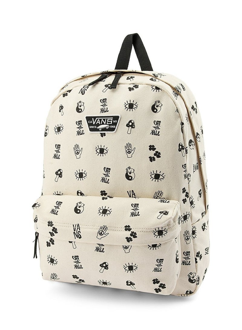 فانز 【موسم المدرسة】 حقيبة ظهر مدرسية ذات سعة كبيرة بسحاب ومطبوعة، حقيبة ظهر كلاسيكية للطلاب، حقيبة ظهر للكمبيوتر المحمول، حقيبة ظهر ملونة - Image 2