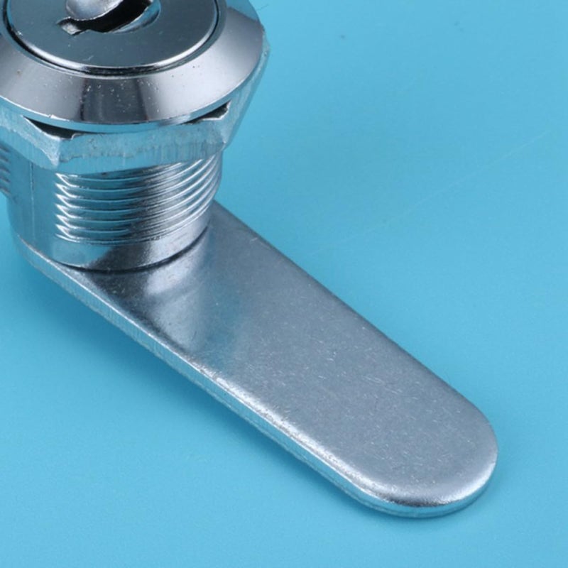 Keyed Alike Cylinder Door Lock Set With 3 Universal Keys For Cabinet Tool Box - Image 5