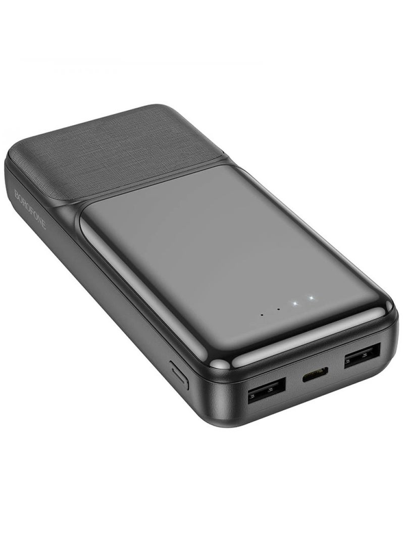 BOROFONE Portable battery Power Bank Borofone BJ33A Creed 10000 mAh, Black - Image 1