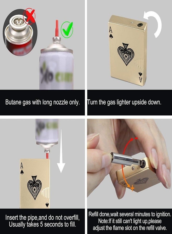 ولاعة جاز جديدة مقاومة للرياح قابلة لإعادة التعبئة بتقنية الشعلة النفاثة - Image 2