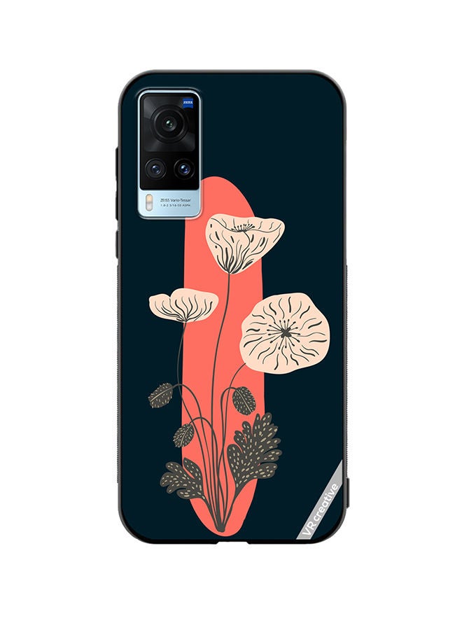 VR CREATIVE Protective Case Cover For Vivo X60 Alphabet I Design Multicolour - Image 1