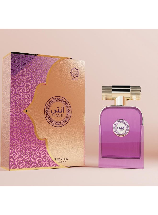 ABYAT Anti Eau de Parfum – Long-Lasting Floral Oriental Fragrance for Women, 100 ml - Image 3