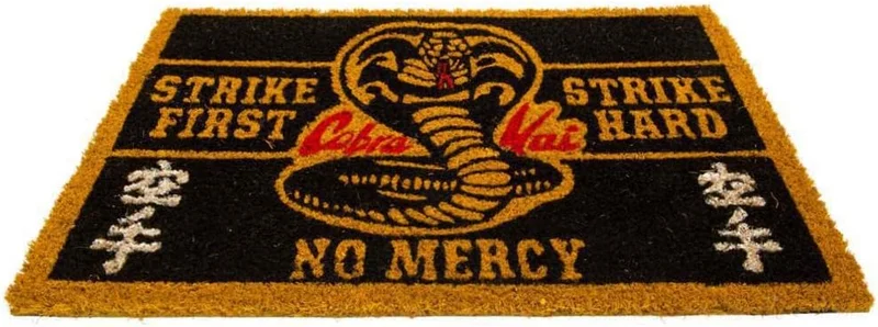Pyramid Pyramid Cobra Kai No Mercy Door mat