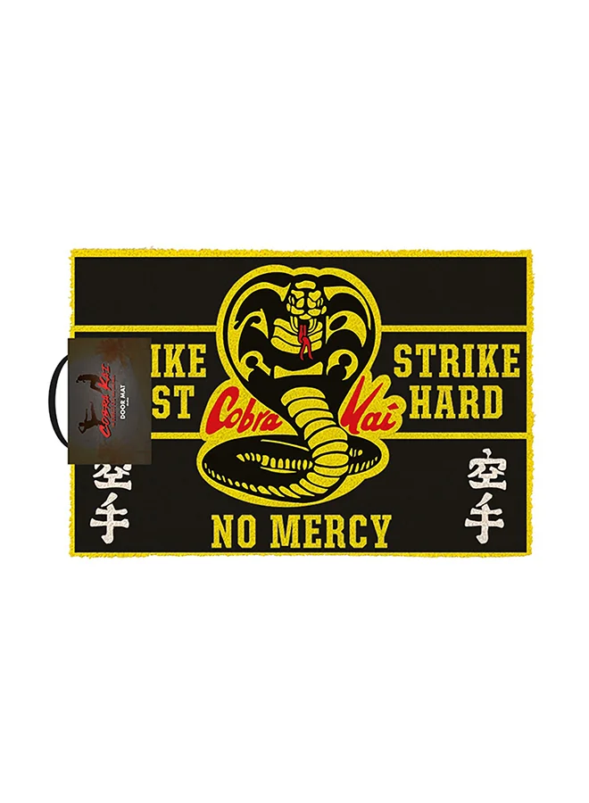 Pyramid Pyramid Cobra Kai No Mercy Door mat