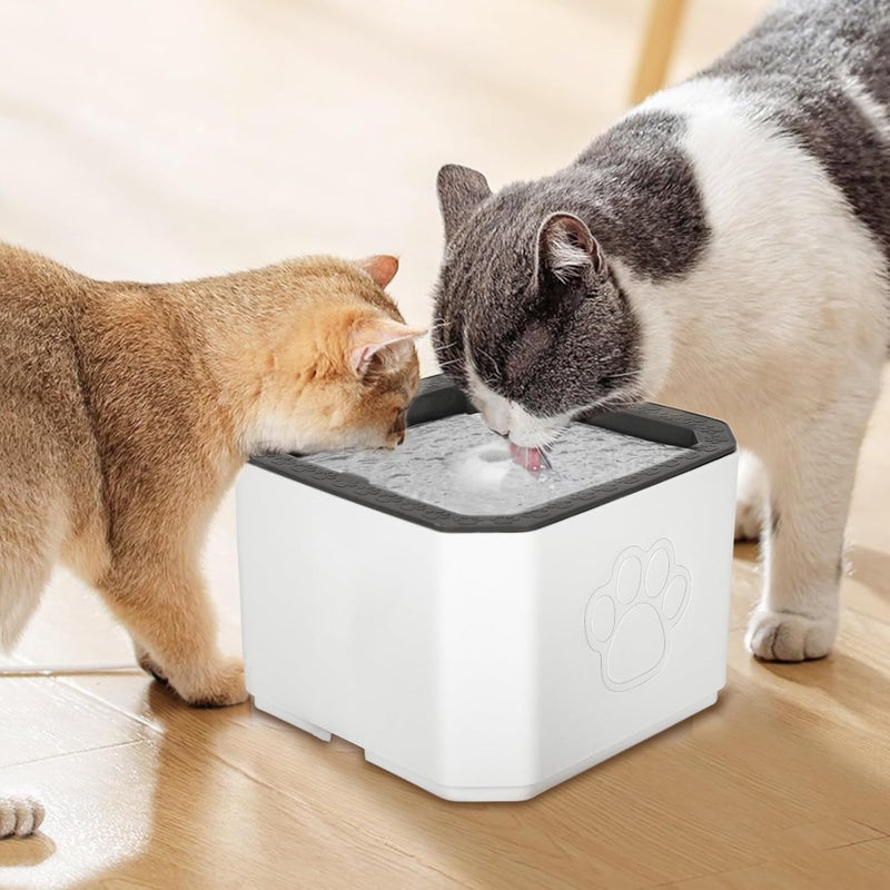 2.5L Automatic Cat Water Fountain - Super Silent Pet Drinking Fountain with 3 Water Flow Modes & 3 Filters - Image 4