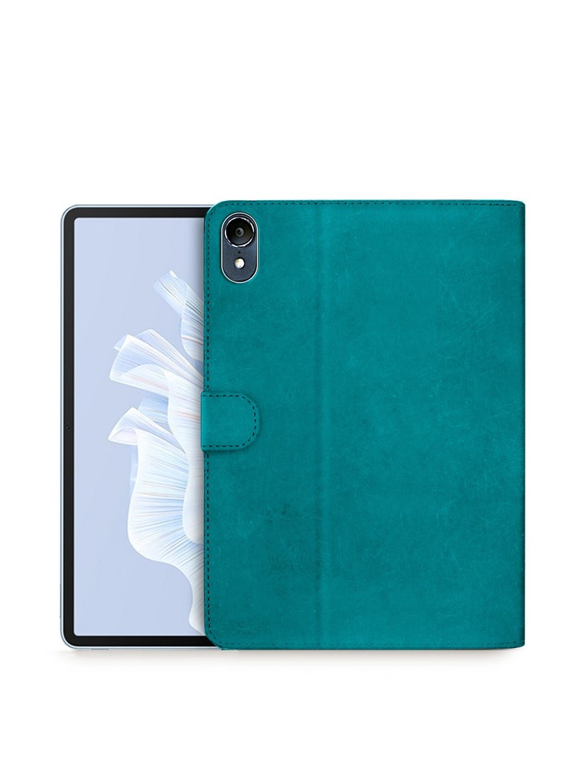 Wtech Honor Pad V9 11.5 Inch 2024 / Huawei MatePad 11.5 S 2024 / Huawei MatePad Air 4G 11.5 Inch 2023 / Huawei MatePad 11.5 Inch 2023 PU Leather Flip Case Cover - Sea Green - Image 1