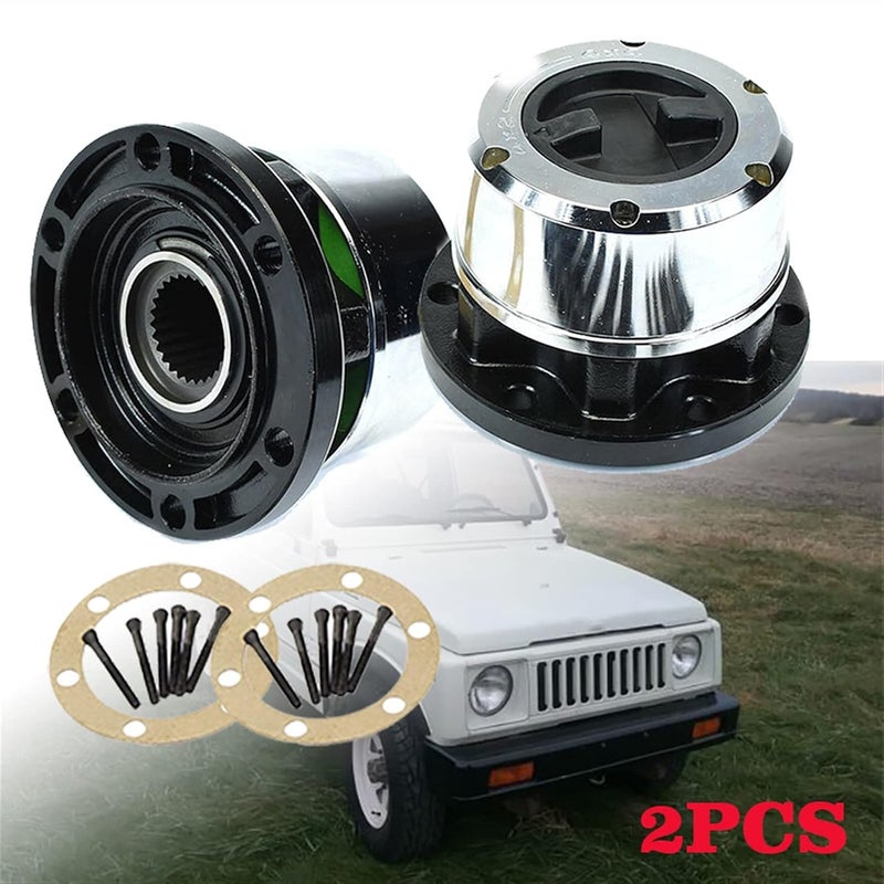 Wivplex 2 Pieces Wheel Locking Hubs for 4x4 Vehicles - Image 4