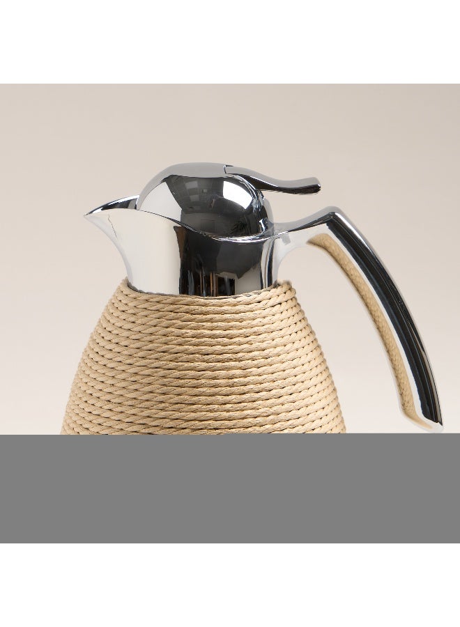 Dallaty Dallaty vacuum flask light beige rope 1L  - Image 1