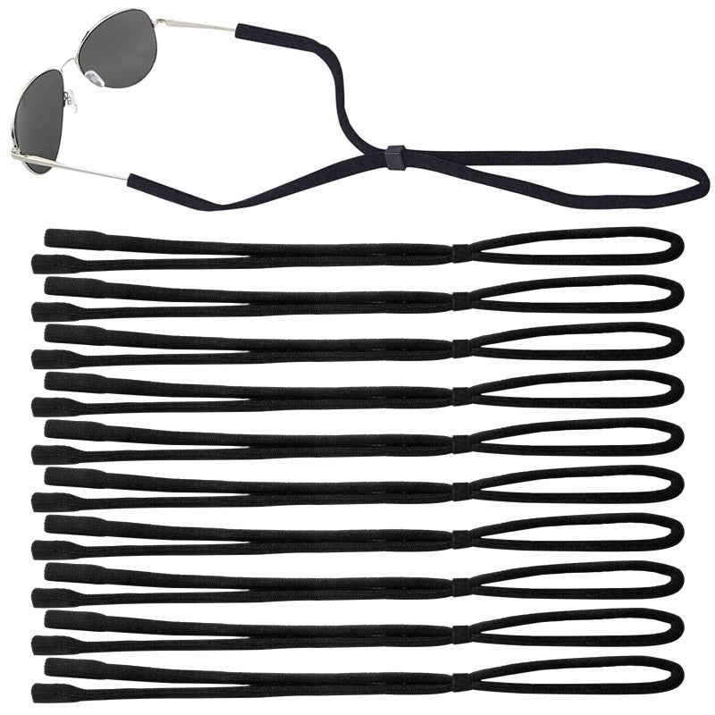 Leyaron Leyaron 10 Pack Universal Eyewear Retainer Sports Sunglass Holder Straps, Safety Glasses Eyeglasses Neck Cord String Lanyard Strap  - Image 1
