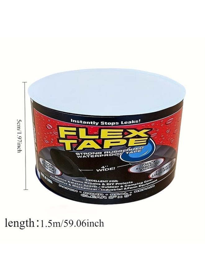 3 Pack White Waterproof Tape 400 Reinforced For Indoor Outdoor Roof Repair - Image 3