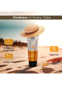 The Man Company Oilfree Sunscreen Gel Spf 50 Pa+++ For Men 50Gm Infused With Aloe Vera Tomato Extract & Vitamin E Uv Ab Protection No White Cast & Quick Absorption For Oily Skin  - Image 5