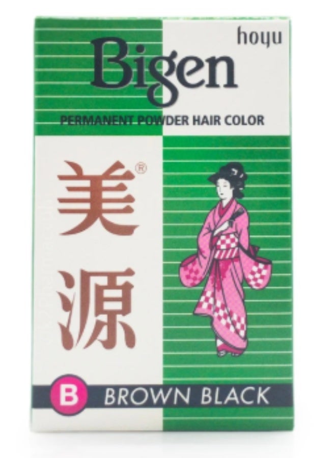 Bigen Powder Hair Dye Kit – Brown Black, Black & Dark Brown (3 PCS) – Long-Lasting Color & Grey Coverage - Image 2
