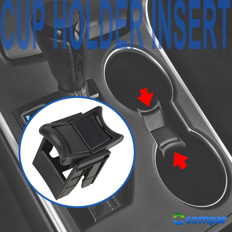 Osompar Center Console Cup Holder Insert Divider - Image 3