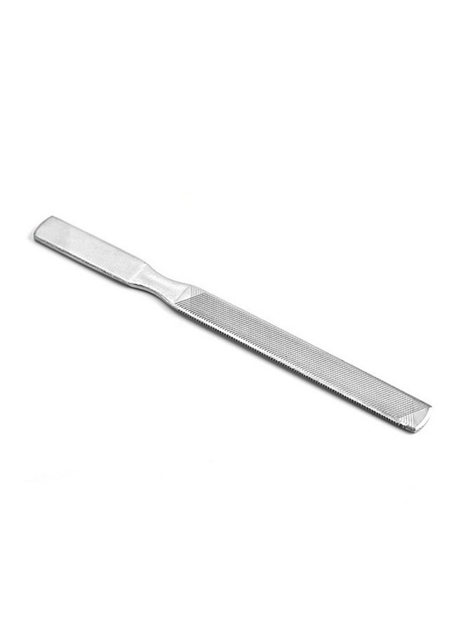 Artibetter - Stainless Steel Nail File Double Sided Nail Buffer Pedicure Manicure Nail Art Tools - Image 1