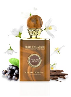 Anfar ANFAR LONDON BRUNO IMPERIAL pour HOMME Extrait de Parfum for MEN, Top Notes: Black Currant Syrup & Watery Notes.100ML  - Image 2