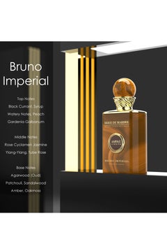 Anfar ANFAR LONDON BRUNO IMPERIAL pour HOMME Extrait de Parfum for MEN, Top Notes: Black Currant Syrup & Watery Notes.100ML  - Image 3