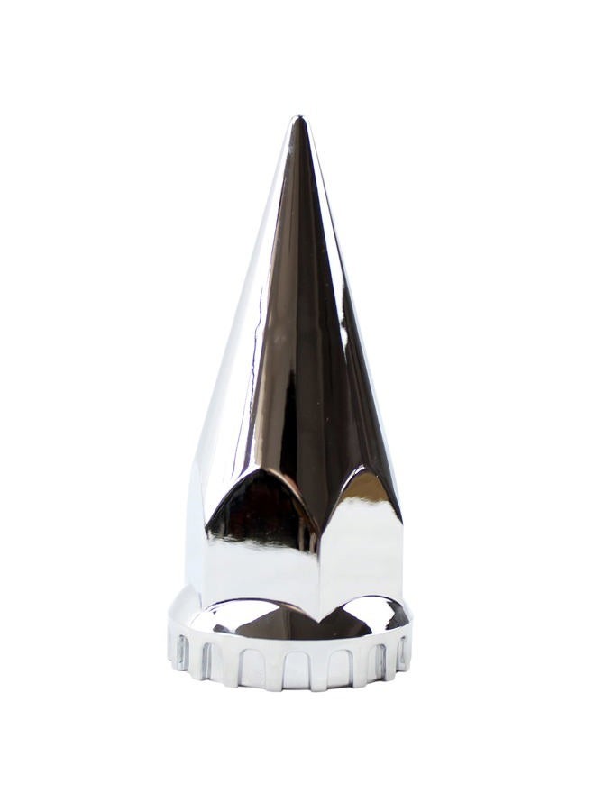 MRJLK 33mm Chrome ABS Plastic Screw-on Standard or Spiked Lug Nut Covers Pack of 20 (Spiked) - Image 2