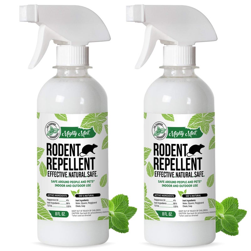 8oz Peppermint Oil Rodent Repellent Spray 2