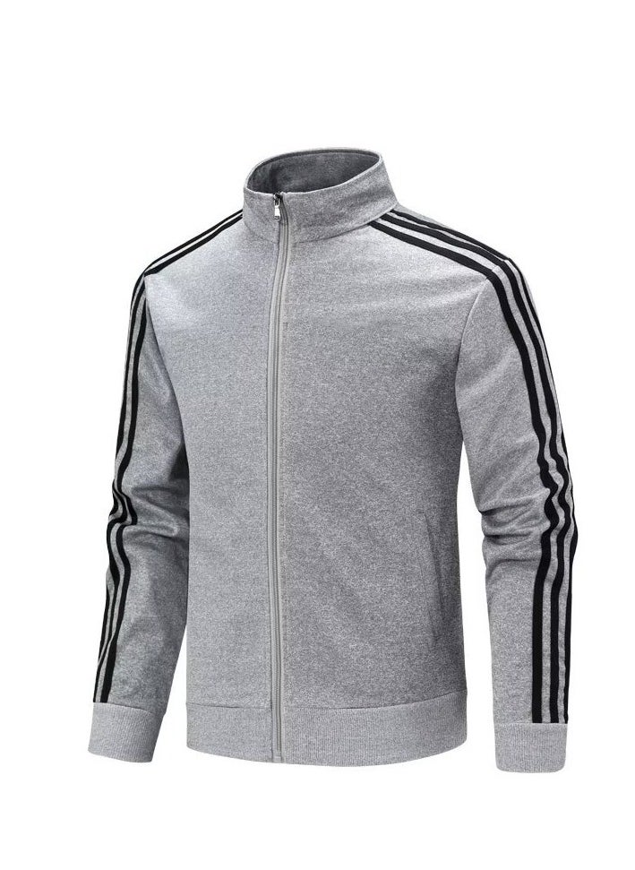 KUYING New Hooded Zipper Multi Pocket Sports Top  - Image 1