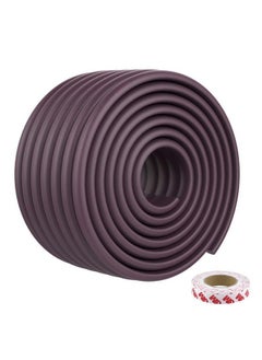 Safe-O-Kid ® (Set Of 1), Soft Cushioned 6.4 Ft / 2 Mtr Multi Functional Edge Guards With Strong 3M Adhesive, Safety For Sharp Edges For Babies- D. Brown  - Image 1