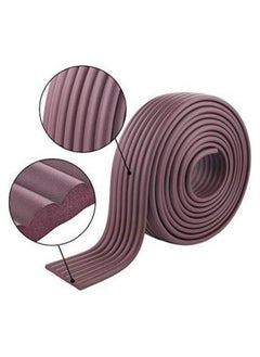 Safe-O-Kid ® (Set Of 1), Soft Cushioned 6.4 Ft / 2 Mtr Multi Functional Edge Guards With Strong 3M Adhesive, Safety For Sharp Edges For Babies- D. Brown  - Image 3
