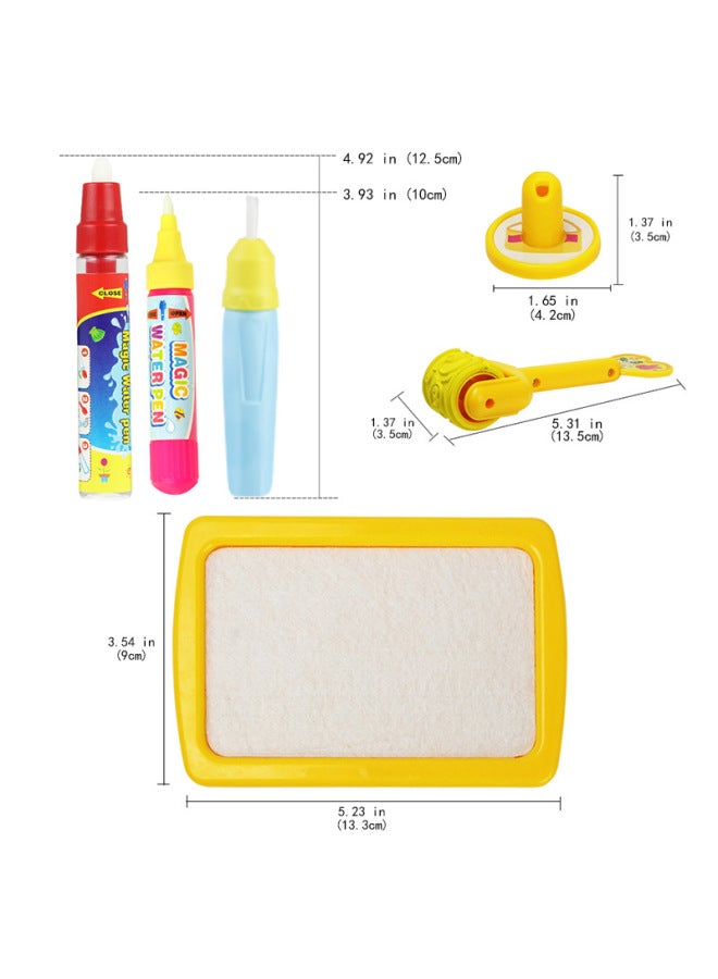 Coolplay Direct 100*70 Marine Animal Theme Children Magic Water Canvas Color Graffiti Baby Writing Pad - Image 4