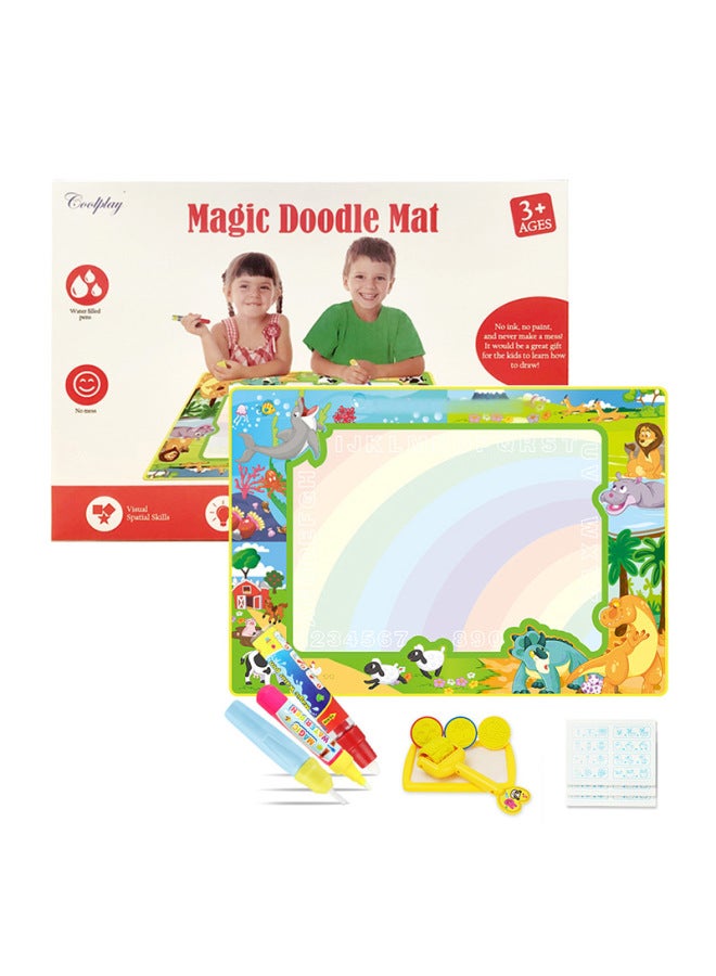 Coolplay Direct 100*70 Marine Animal Theme Children Magic Water Canvas Color Graffiti Baby Writing Pad - Image 5