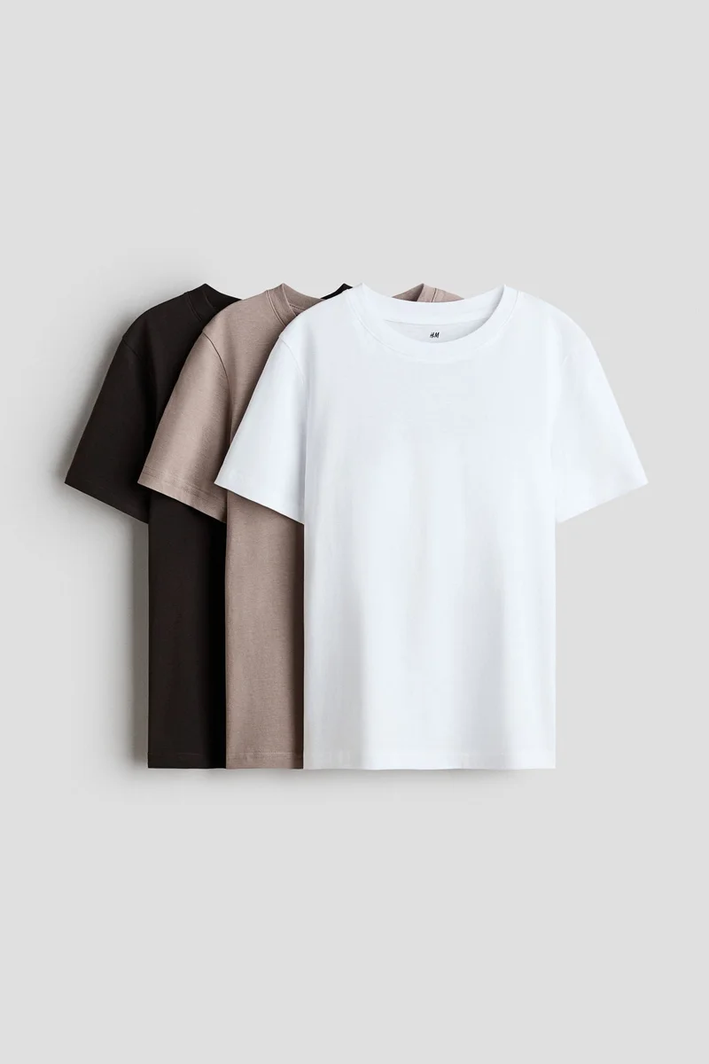 H&m 3-pack T-shirts