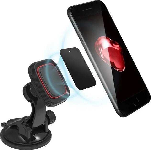 Privity Series Magnetic In-Car Phone Holder Suction Cup Magnet 360 Degree Phone Holder Gmm
